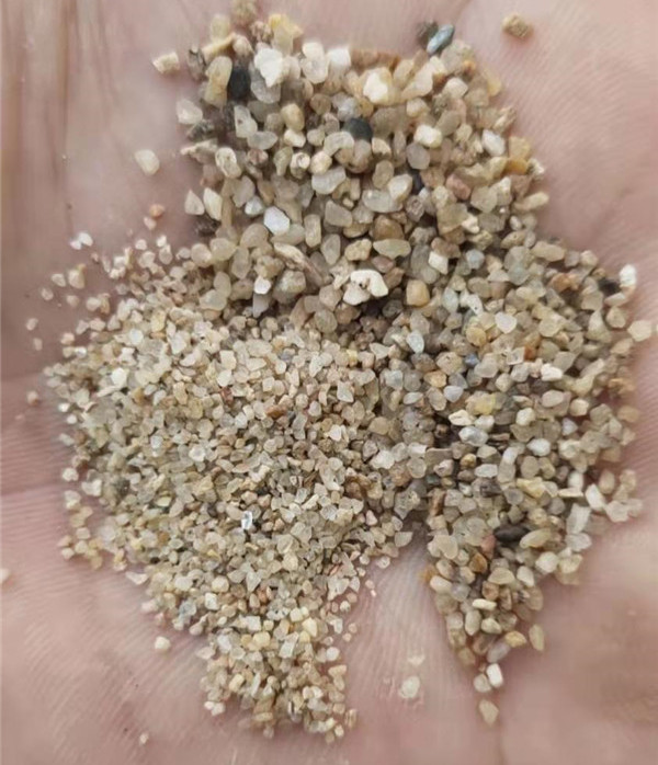 水洗砂，濾料砂